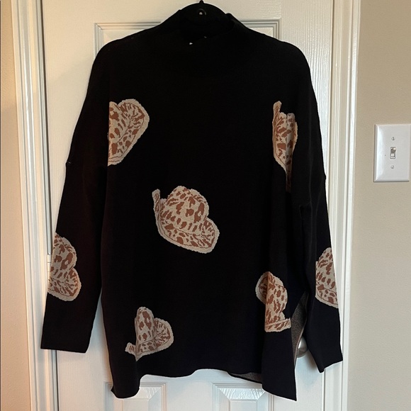 entro Sweaters - NWT Entro Cowgirl Mock Neck Sweater